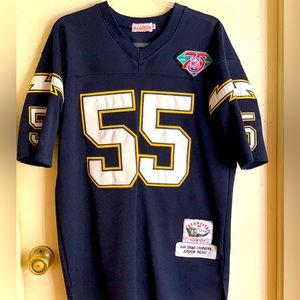 Awesome classic Chargers Football Team Shirt “Junior Seau” $75